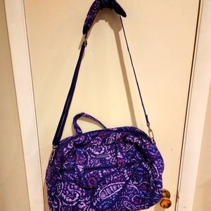 Purple Vera Bradley Bag